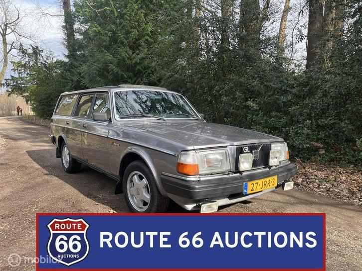 Volvo 240 GL Estate | 1983 | Route 66 Auctions, Auto's, Oldtimers, Bedrijf, Volvo, Benzine, Overige carrosserie, Handgeschakeld