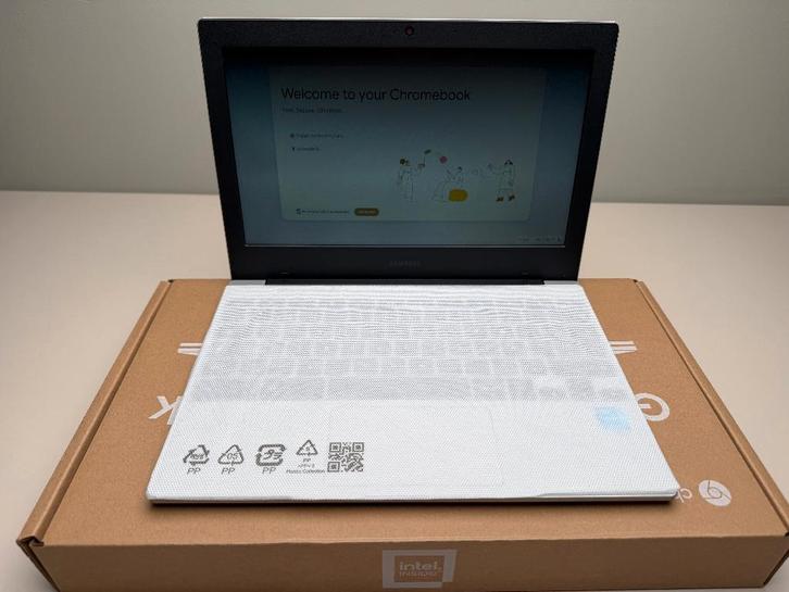 Nieuw Galaxy Chromebook Go, 11,6", 4GB, 64GB, Computers en Software, Chromebooks, Nieuw, 11 inch, 4 GB of minder, 64 GB, Azerty