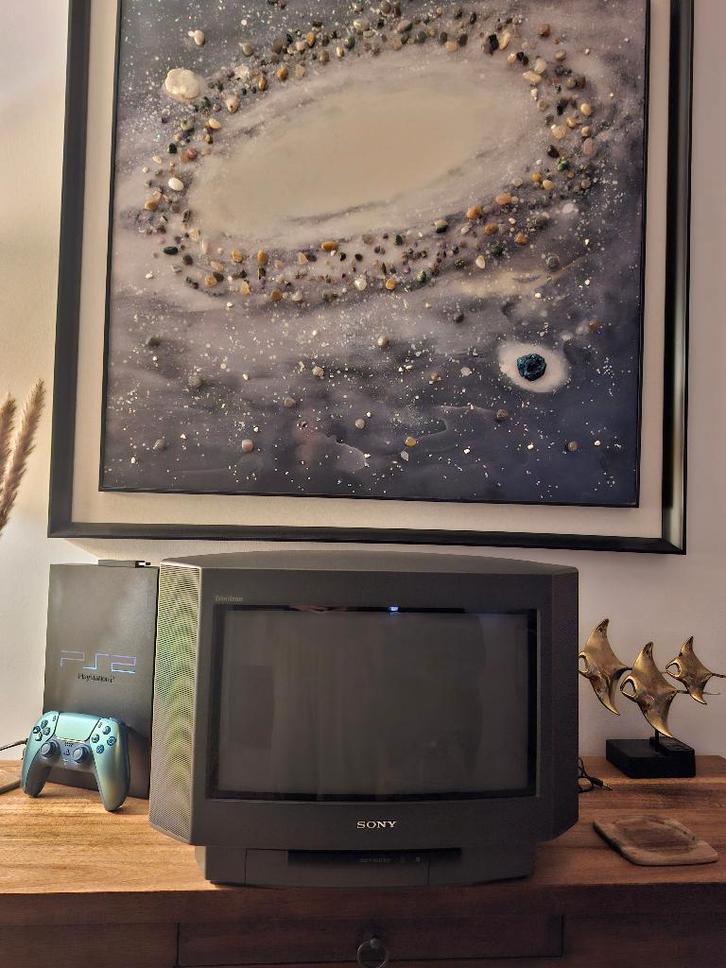 Sony trinitron kv-16wt1 16.9 /4.3 breedbeeld crt game tv, TV, Hi-fi & Vidéo, Télévisions vintages, Reconditionné, Moins de 40 cm