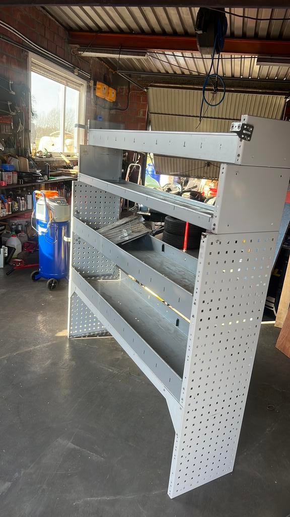 Stalen rek voor opslag, Zakelijke goederen, Kantoor en Winkelinrichting | Magazijn, Stelling en Opslag, Ophalen