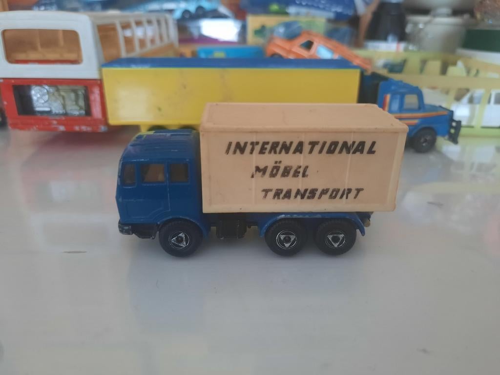 Efsi Mercedes container truck, Verzenden, Gebruikt, Bus of Vrachtwagen