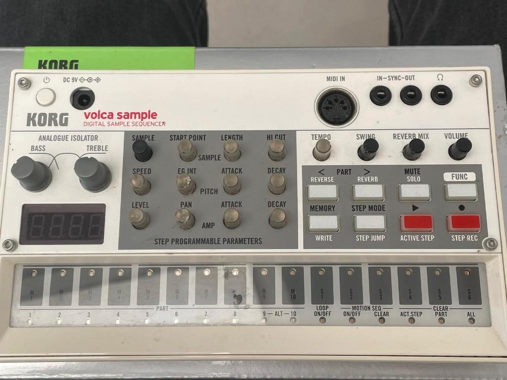 Korg Volca Sample, Musique & Instruments, Échantillonneurs, Utilisé, Enlèvement ou Envoi