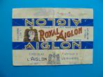 Chocolade Aiglon Verviers chocolat emballage omslagen Royal, Verzamelen, Ophalen of Verzenden, Gebruikt, Verpakking