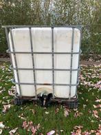 IBC vat 1000L, Ophalen, Kunststof, Met kraantje, 150 liter of meer