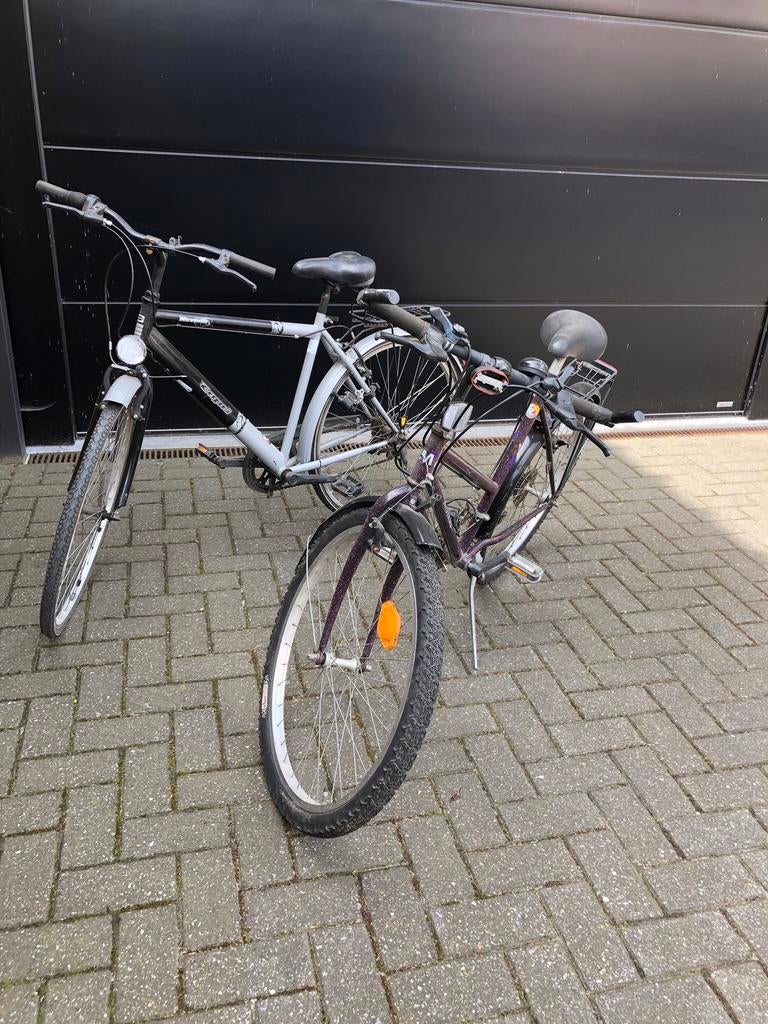 Twee fietsen samen voor €60, Ophalen, Gebruikt
