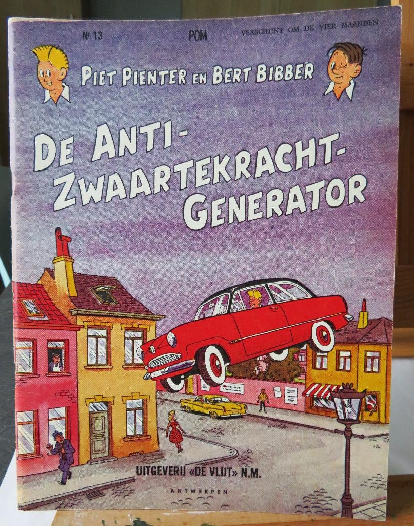 Piet Pienter en Bert Bibber nr 13 is 3 druk 1965, Boeken, Stripverhalen, Ophalen of Verzenden, POM