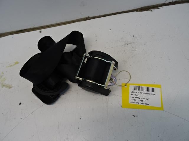 CEINTURE CENTRE Volkswagen Touran (1T1 / T2), Autos : Pièces & Accessoires, Habitacle & Garnissage, Utilisé, Volkswagen