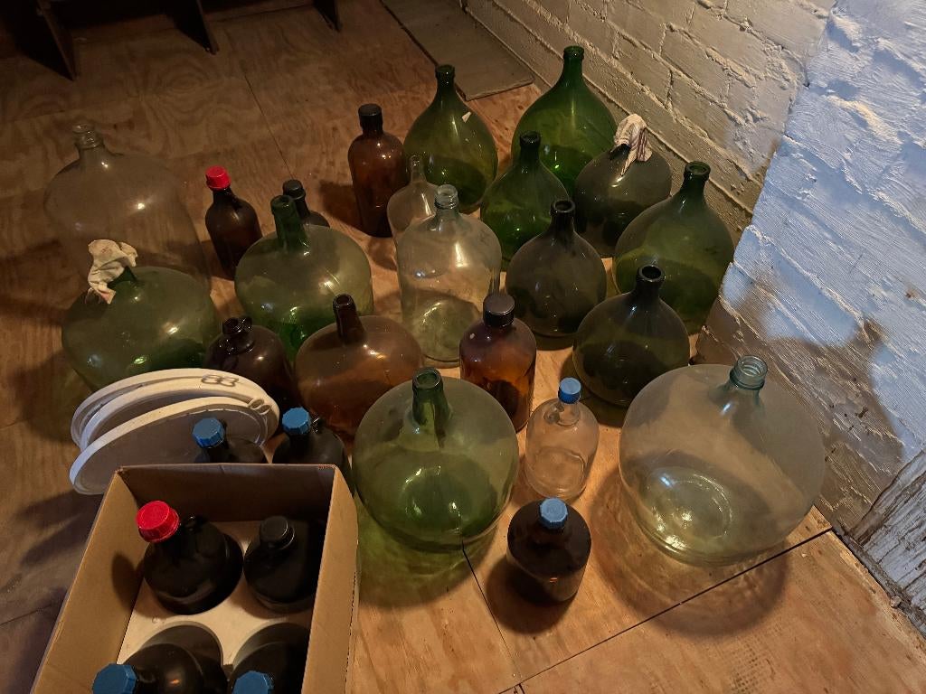 partij damjans - gistingsfles, Ophalen, Tuin en Doe-het-zelf