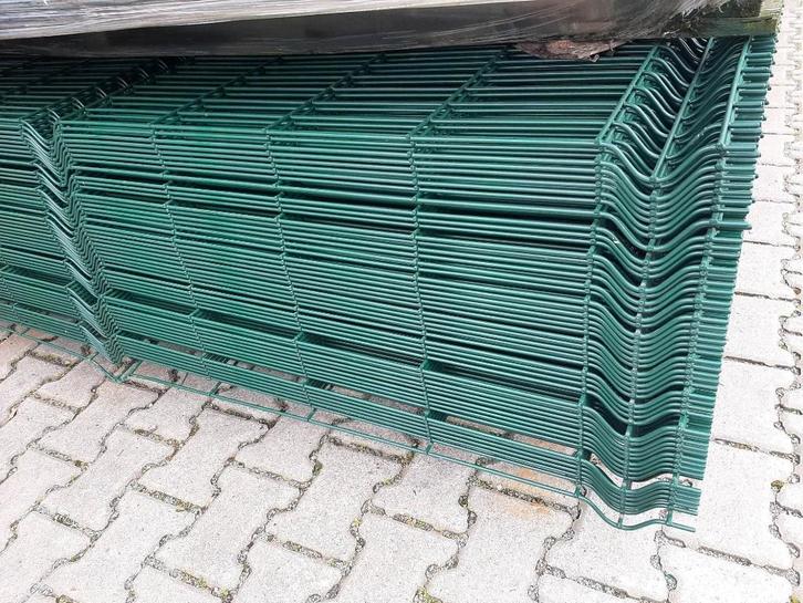 Promo! Nieuwe 3d draadpanelen 193cm hoog groen of antraciet, Jardin & Terrasse, Gaze & Fils, Neuf, Treillis, Enlèvement