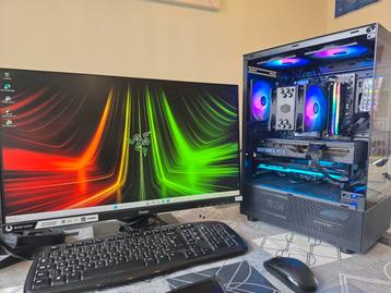 PC Gaming, RGB RTX 3080 10GB, Alleen de pc te koop  beschikbaar voor biedingen