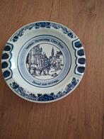 Blauwe Delft, porselein, keramiek asbak of sierbord, Ophalen