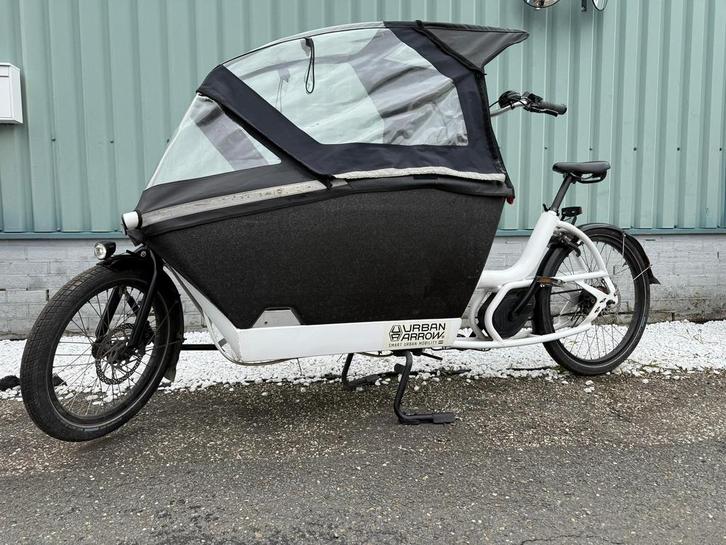 Urban arrow family elektrische bakfiets, Fietsen en Brommers, Fietsen | Bakfietsen, Zo goed als nieuw, Overige merken, 4 kinderen of meer