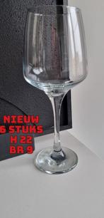 NIEUW wijnglazen 6€/ alles, Verzamelen, Glas en Drinkglazen, Ophalen of Verzenden, Nieuw