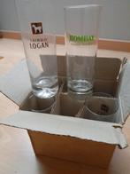 Verres à boire longs 2x Logan 4x Bombay, Collections, Comme neuf, Enlèvement ou Envoi