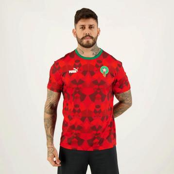 Marokko trainingsshirt voetbal culture beschikbaar voor biedingen