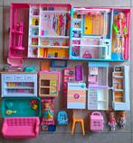Barbie meubels, Barbie met spullen. Simba poppetjes., Kinderen en Baby's, Speelgoed | Poppenhuizen, Ophalen of Verzenden, Zo goed als nieuw