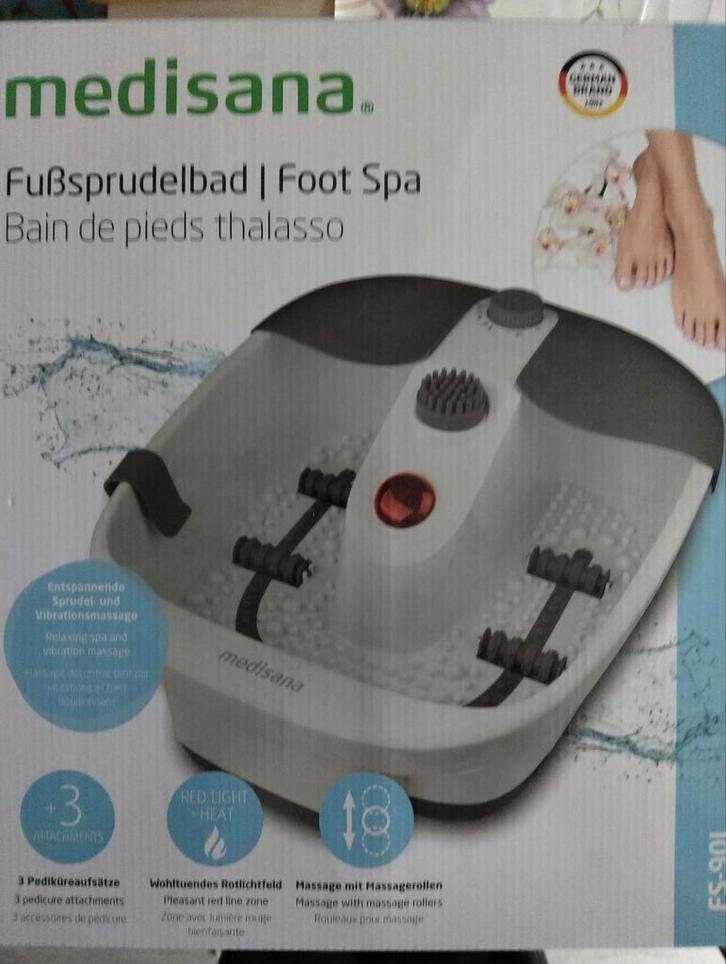 Bain de pieds thalasso Medisana, Sport en Fitness, Massageproducten, Gebruikt, Apparaat, Ophalen