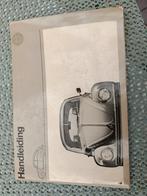 Vw kever handleiding nederlands'70, Auto diversen, Handleidingen en Instructieboekjes, Ophalen of Verzenden