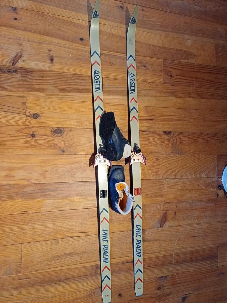 Ski de fond et chaussures, ski nordique Norme 75mm taille 37, Ophalen, Gebruikt, Ski, Ski's