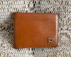 DELVAUX cognackleurige leren portemonnees, Handtassen en Accessoires, Portemonnees, Ophalen of Verzenden, Leder