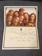 Telegram Het Lam Gods 1954, Enlèvement ou Envoi