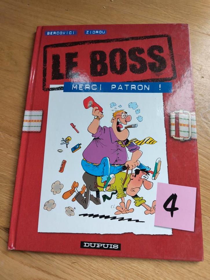 The Boss - Bedankt baas!, Boeken, Stripverhalen