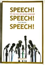 Speech ! Speech ! Speech ! 101 tips voor een sterke toespraa, Boeken, Studieboeken en Cursussen, Ophalen of Verzenden