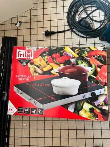 Fritel warmhoudplaat nieuw een keer gebruik beschikbaar voor biedingen