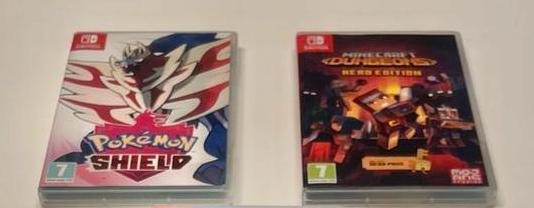 2 Nintendo switch games, Games en Spelcomputers, Spelcomputers | Nintendo Switch Lite, Zo goed als nieuw, Grijs, Ophalen