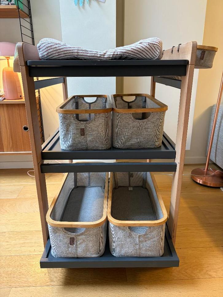 Ververstafel quax, Kinderen en Baby's, Kinderkamer | Commodes en Kasten, Gebruikt, Commode, 105 cm of meer, Minder dan 75 cm, 50 tot 70 cm