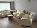 Salon, Huis en Inrichting, Ophalen, Gebruikt, Leer