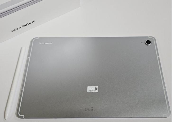Samsung Tab S10 FE - 256GB - Wifi - Zilver| Retourdeal, Informatique & Logiciels, Android Tablettes, Neuf, Wi-Fi, 11 pouces, 256 GB