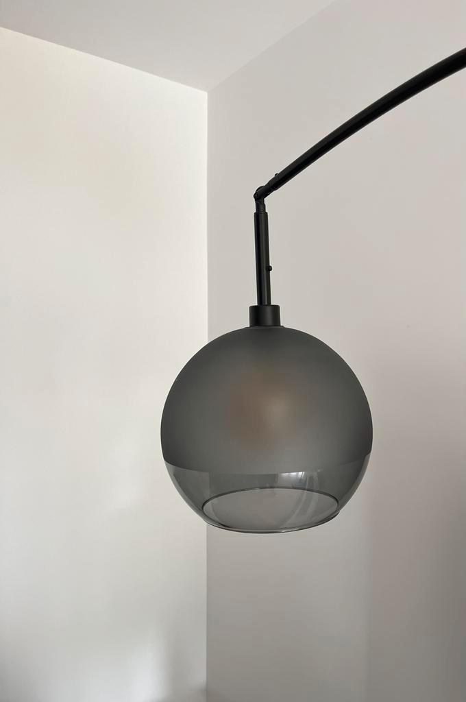 Lampe sur pied, Maison & Meubles, Lampes | Suspensions, Utilisé, 75 cm ou plus, Verre, Métal, Enlèvement