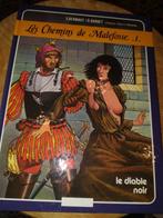 Les Chemins de Malefosse - Deel 1, 2 en 3, Gelezen, F. Dernaut & D. Bardet, Ophalen of Verzenden, Meerdere stripboeken