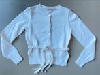 Cardigan blanc Van Hassels taille 116, Comme neuf, Fille, VAN HASSELS., Pull ou Veste