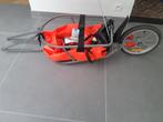 fietstrailer, fietskar, Vélos & Vélomoteurs, Accessoires vélo | Remorques, Enlèvement, Utilisé, Remorque à bagages, 40 à 60 kg