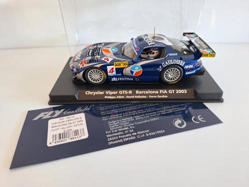 Fly Chrysler Viper GTS-R Barcalona FIA GT 03 A206 P.Alliot, Kinderen en Baby's, Speelgoed | Racebanen, Nieuw, Racebaan, Elektrisch