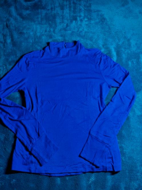 Koningsblauw rolkraag longsleeve/ truitje WOW to go Medium, Kleding | Dames, Truien en Vesten, Gedragen, Ophalen of Verzenden
