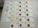 Briefkaarten lot van 23 stuks postfris **, Postzegels en Munten, Ophalen of Verzenden, Orginele gom, Postfris, Postfris