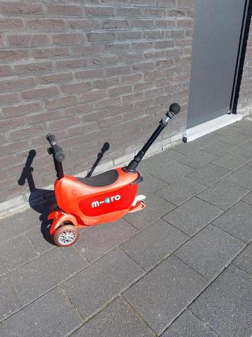 Mini2go scooter&step 2 in 1 (rood) beschikbaar voor biedingen
