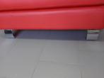 Canapé  D'angle cuir rouge, 125 à 150 cm, 200 à 250 cm, Cuir, Moderne