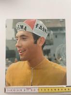 Foto Eddy Merckx (Tour de France 1969) FAEMA, Verzamelen, Ophalen of Verzenden, Zo goed als nieuw, Poster, Plaatje of Sticker