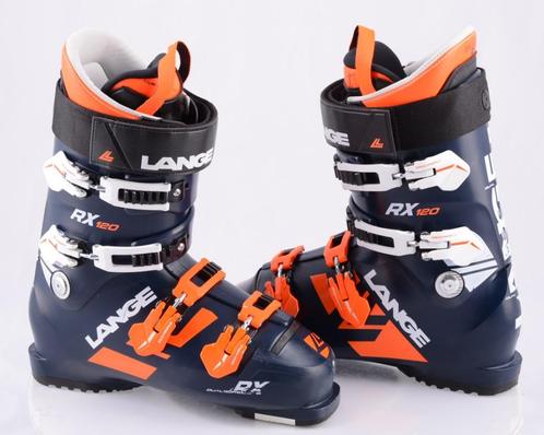 44,5 45 EU skischoenen LANGE RX 120, DUAL CORE, DUAL 3D, Sport en Fitness, Skiën en Langlaufen, Gebruikt, Schoenen, Ski, Overige merken