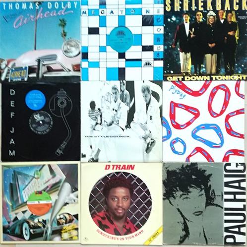 Lot van 9  DISCO/SYNTH POP  vinyl 12" maxi singles 1980's, Cd's en Dvd's, Vinyl | Pop, Gebruikt, 1980 tot 2000, 12 inch, Ophalen of Verzenden