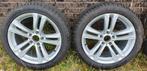 4 jantes BMW 18 pouces en aluminium avec pneus d'hiver, Autos : Pièces & Accessoires, Enlèvement, Pneus hiver, Jante(s)