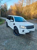 Land rover freelander2 4x4, Auto's, Zwart, Wit, Leder, Particulier