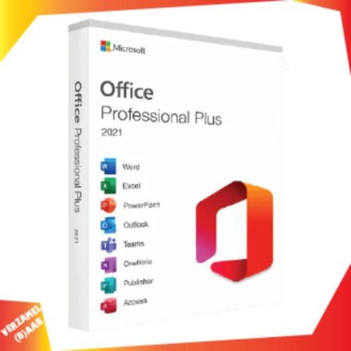 Microsoft Office 2021 Pro Plus, Computers en Software, Office-software, Windows, Access, Excel, Outlook, Powerpoint, Publisher