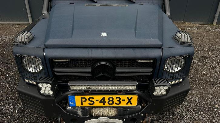 Mercedes-Benz G 350 G350d 2012, Auto diversen, Ongevalwagen, Automaat, Blauw