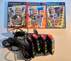 Buzz PS2 x3 games + buzzers bundle, Ophalen of Verzenden, Gebruikt