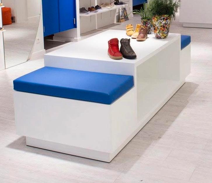 Blok met zitbanken, Zakelijke goederen, Kantoor en Winkelinrichting | Onderdelen, Ophalen